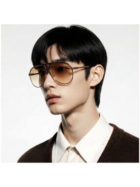 Tom Ford FT1060 Xavier S 30F aviator sunglass gold New